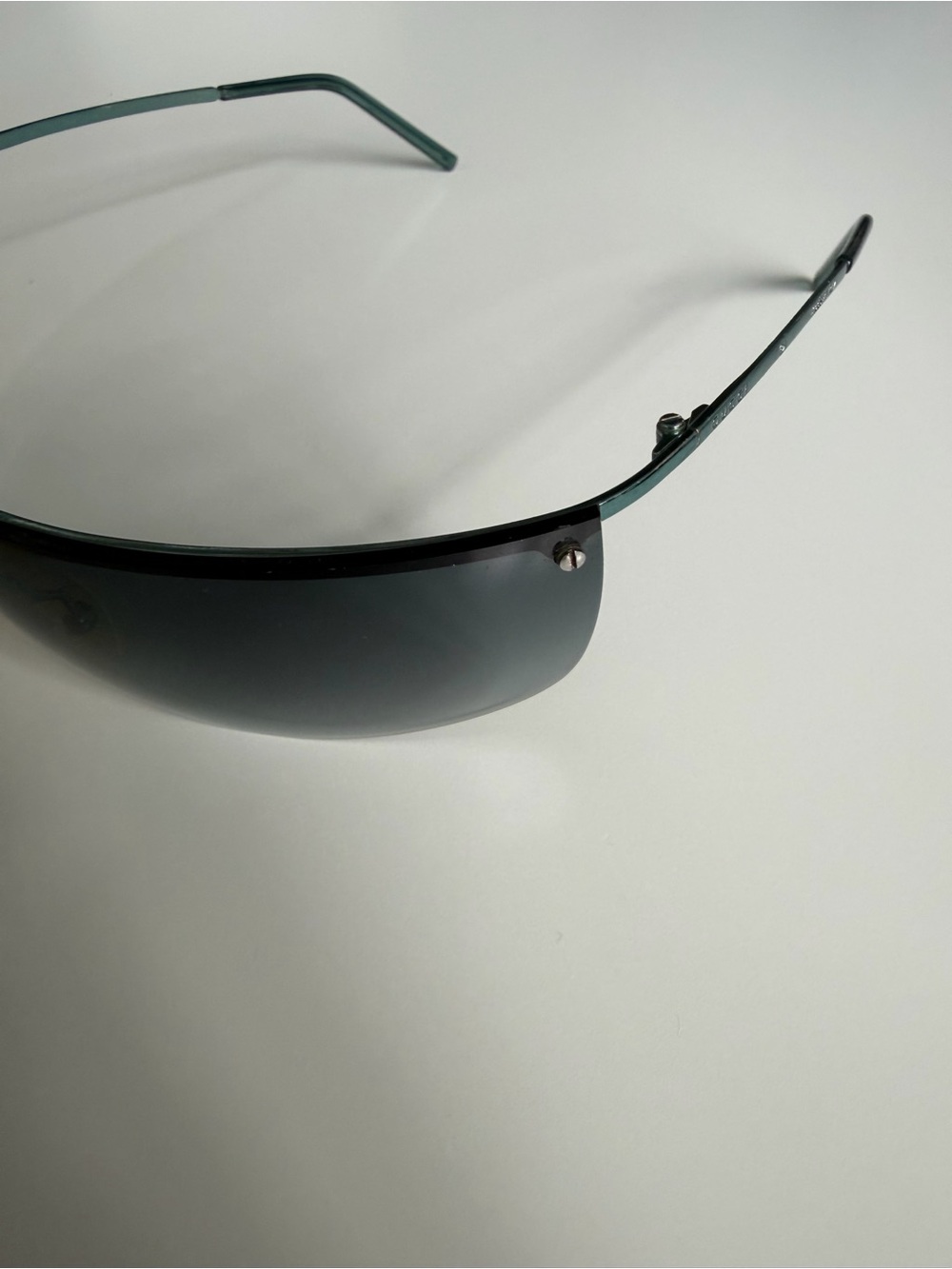 Vintage Gucci Blue Shield Sunglasses - Picture 5 of 7